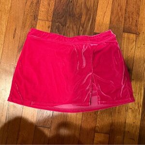 Urban Outfitters Velour Skort